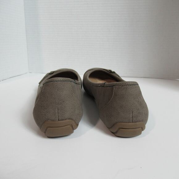 Naturalizer Flats Womens Size 8.5 M Tan Suede Seesee-N Loafers Shoes Casual NEW - Picture 7 of 12